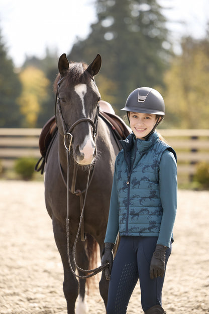 Kerrits Kids Equi Rhythm Lite Quarter Zip Top