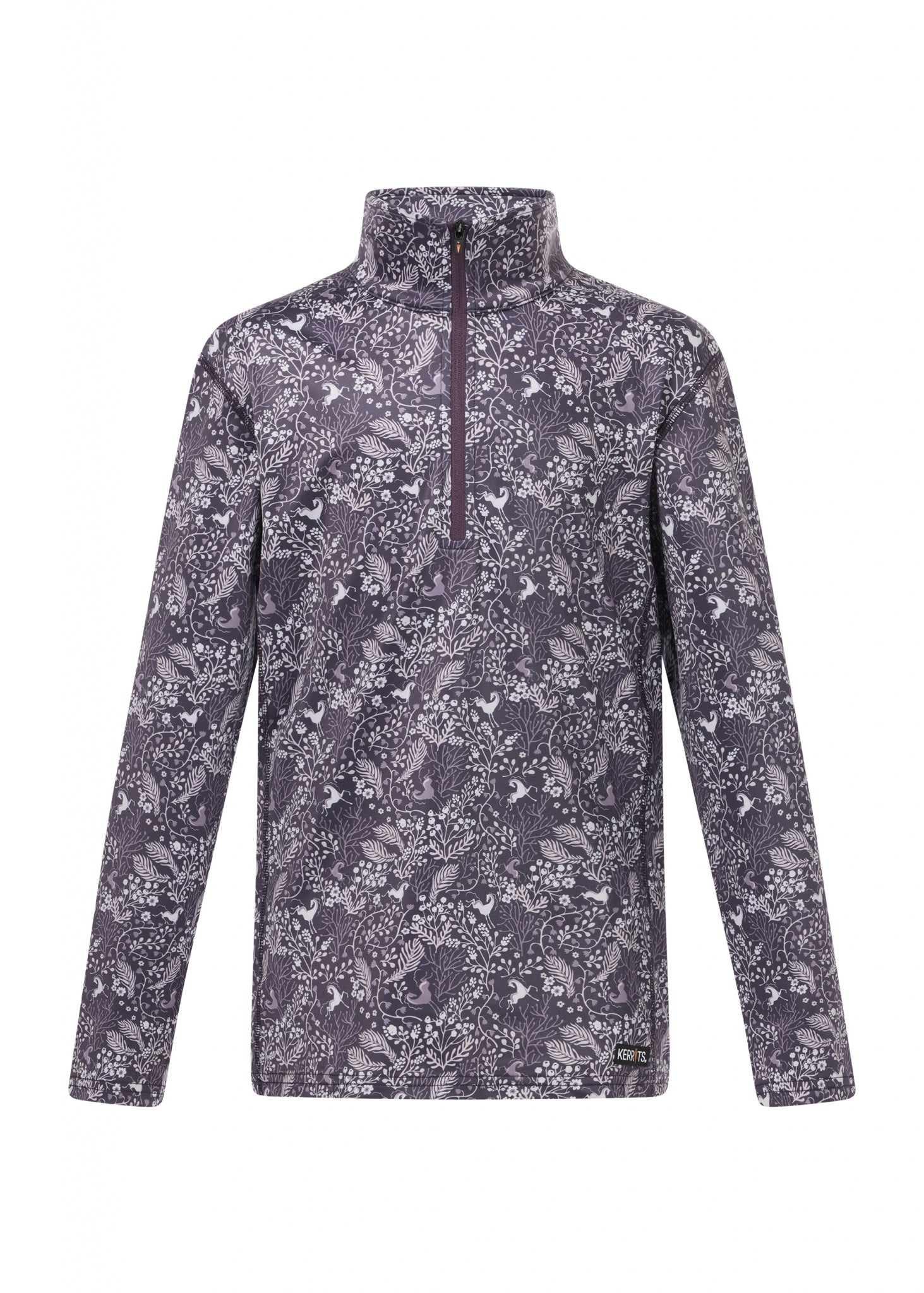 Kerrits Kids Traverse Quarter Zip Fleece Tech Top