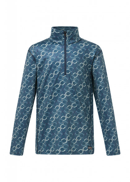 Kerrits Kids Traverse Quarter Zip Fleece Tech Top