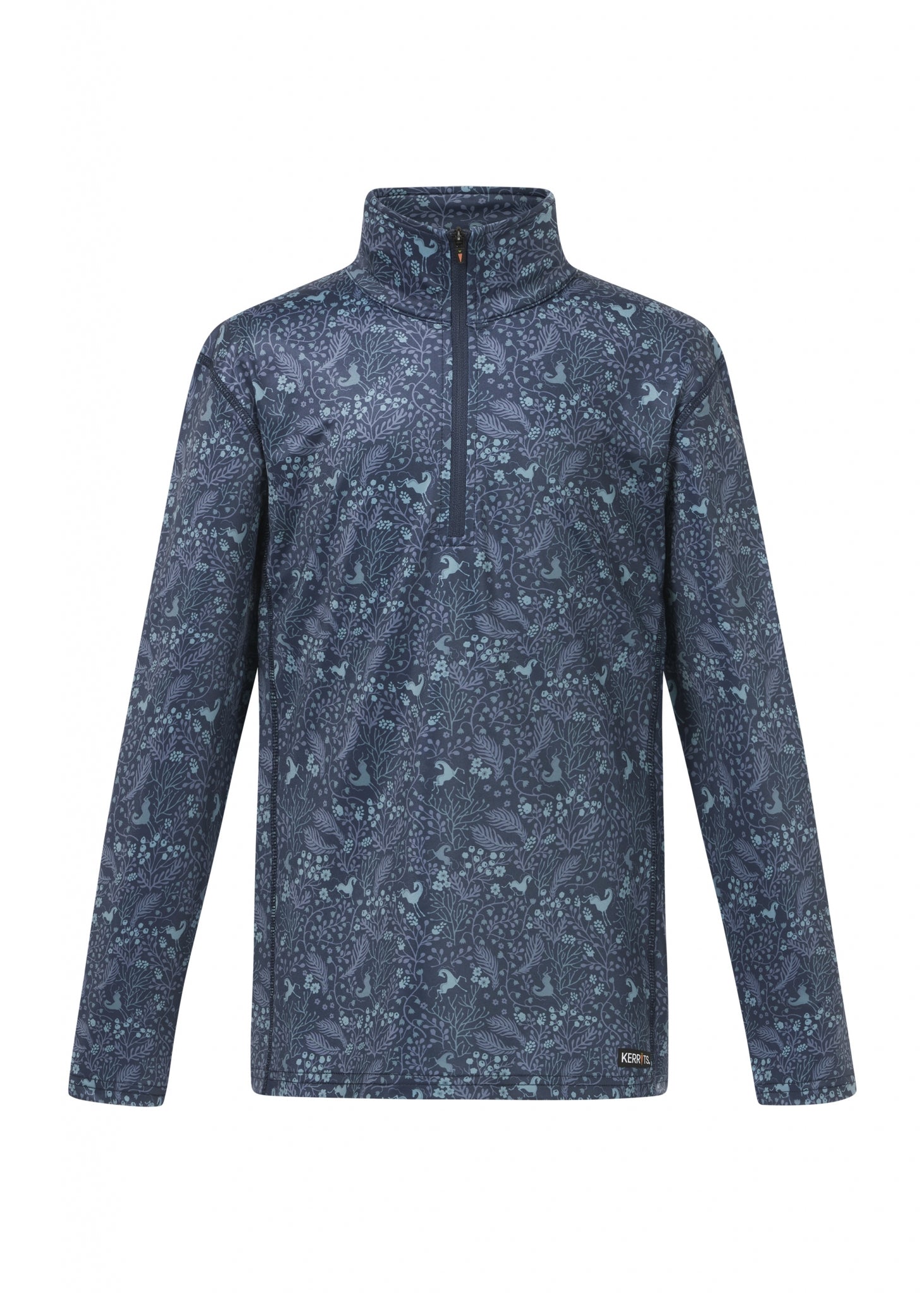Kerrits Kids Traverse Quarter Zip Fleece Tech Top
