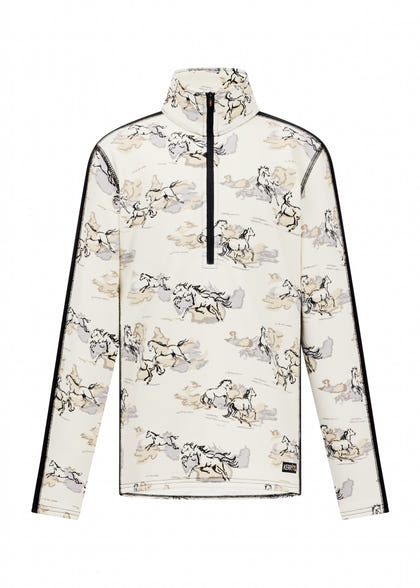 Kerrits Kids Soft Haven Plush Fleece Half Zip Top
