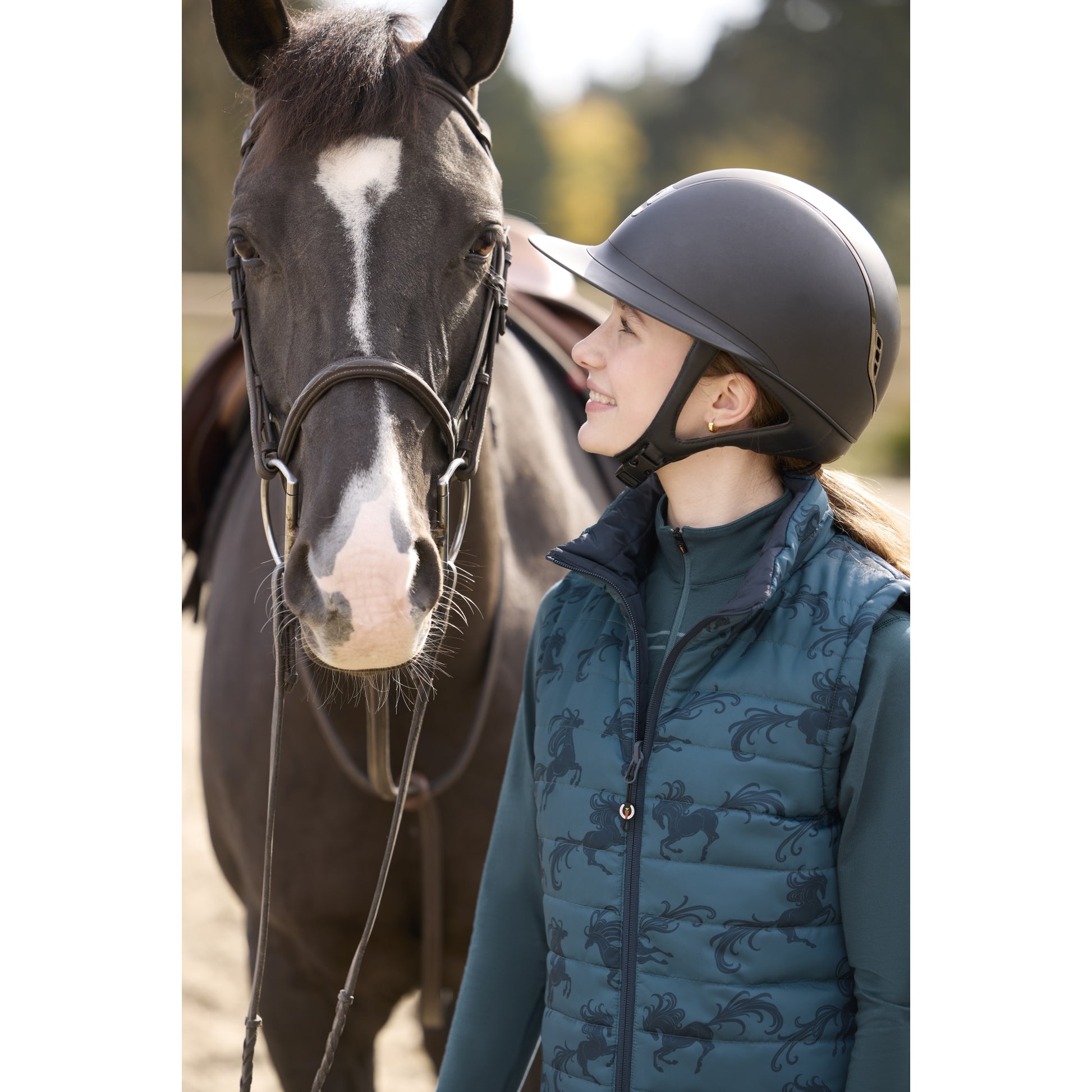 Kerrits Kids Pony Parade Reversible Quilted Vest