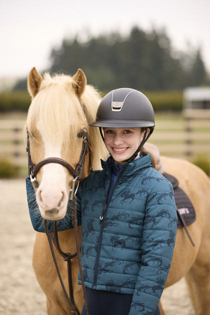Kerrits Kids Pony Parade Reversible Quilted Jacket