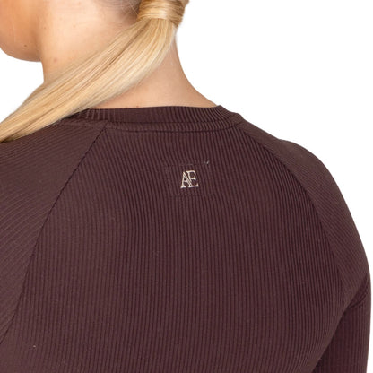 Aubrion Equestrian Ribbed Long Sleeve Top