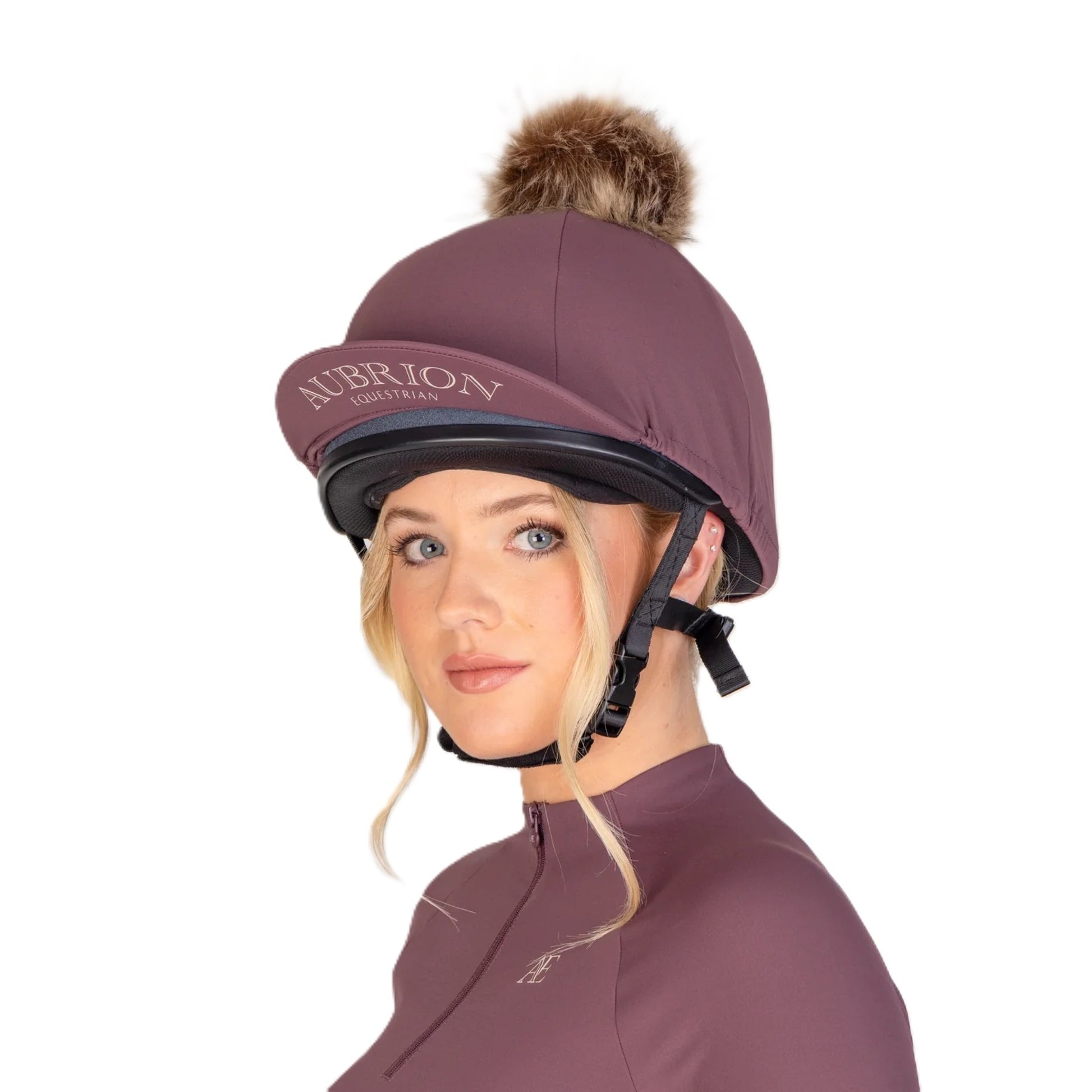 Aubrion Equestrian Hat Cover