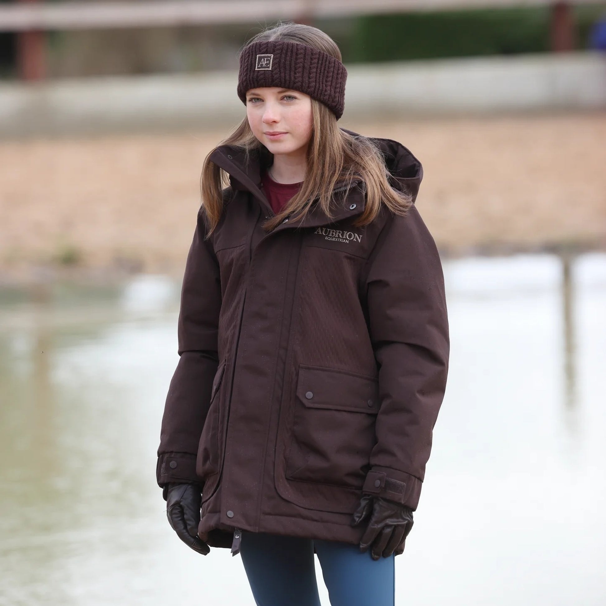 Aubrion Equestrian Youth Winter Coat