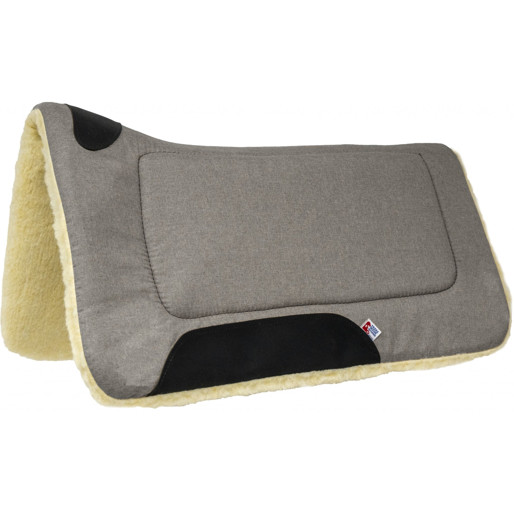 Mustang Brushed Denim Contour Jr Saddle Pad