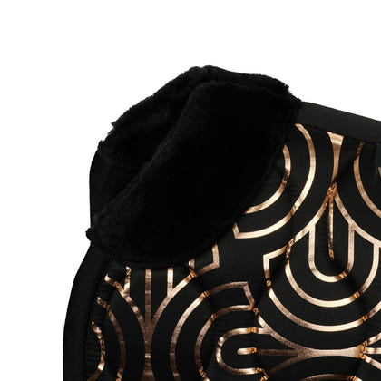 Weatherbeeta Spark Foil Print Dressage Saddle Pad