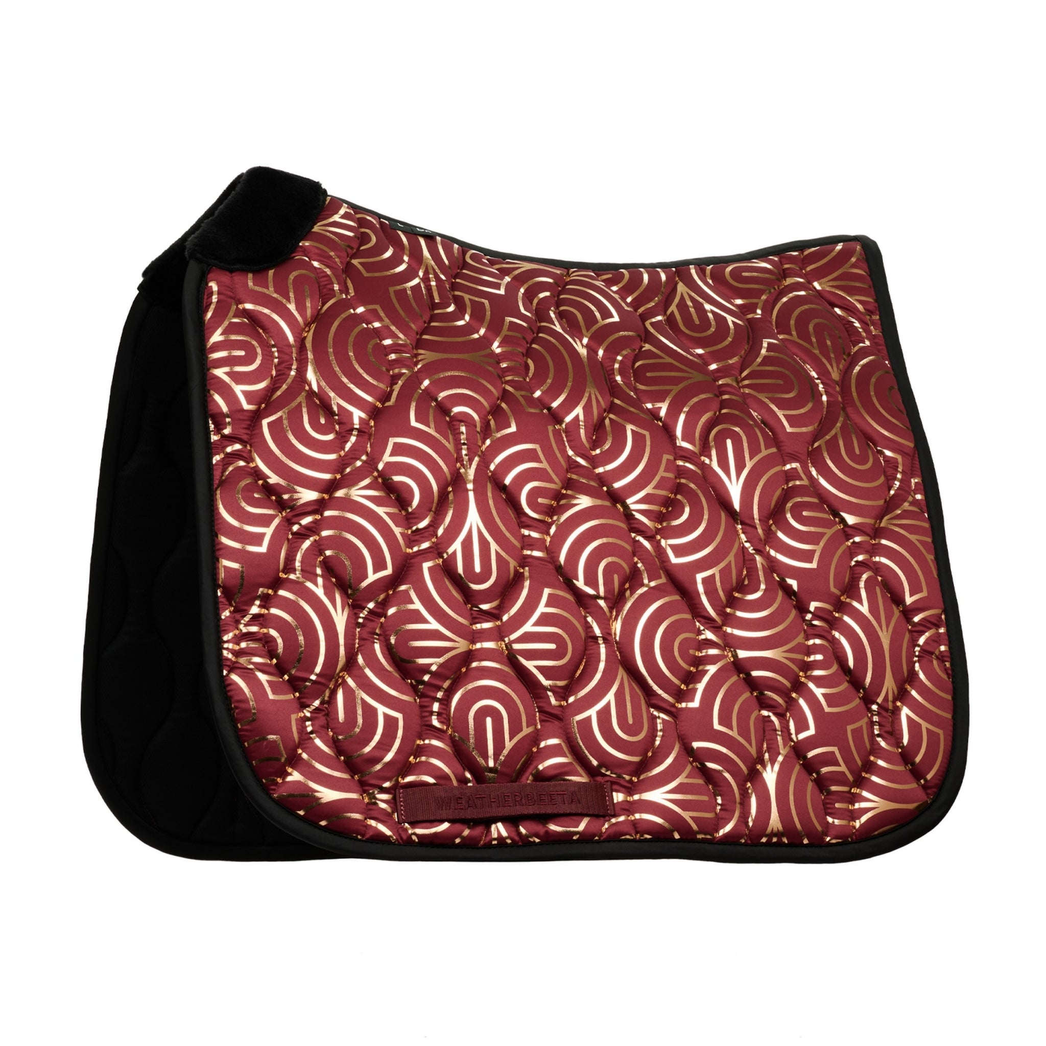 Weatherbeeta Spark Foil Print Dressage Saddle Pad