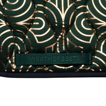 Weatherbeeta Spark Foil Print Dressage Saddle Pad