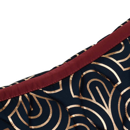 Weatherbeeta Spark Foil Print Dressage Saddle Pad