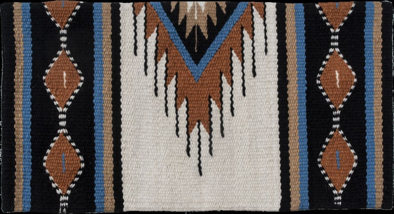 Mustang Del Rio Saddle Pad with Pressed Wool Spine Relief