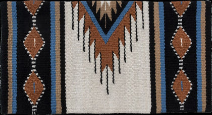 Mustang Del Rio Saddle Pad with Pressed Wool Spine Relief