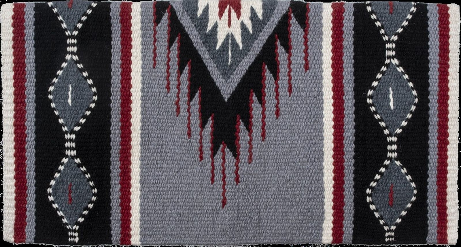 Mustang Del Rio Saddle Pad with Pressed Wool Spine Relief