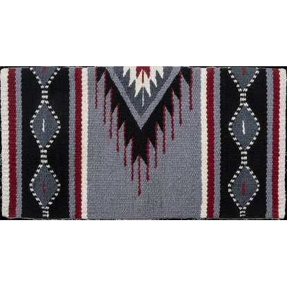 Mustang Del Rio Saddle Pad with Pressed Wool Spine Relief