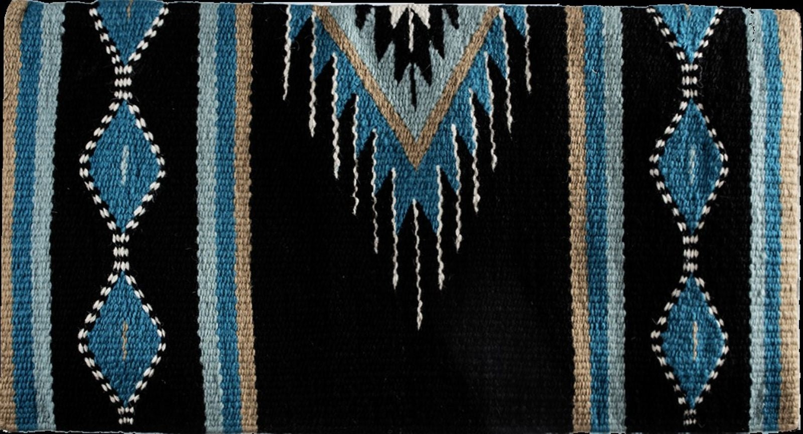 Mustang Del Rio Saddle Pad with Pressed Wool Spine Relief