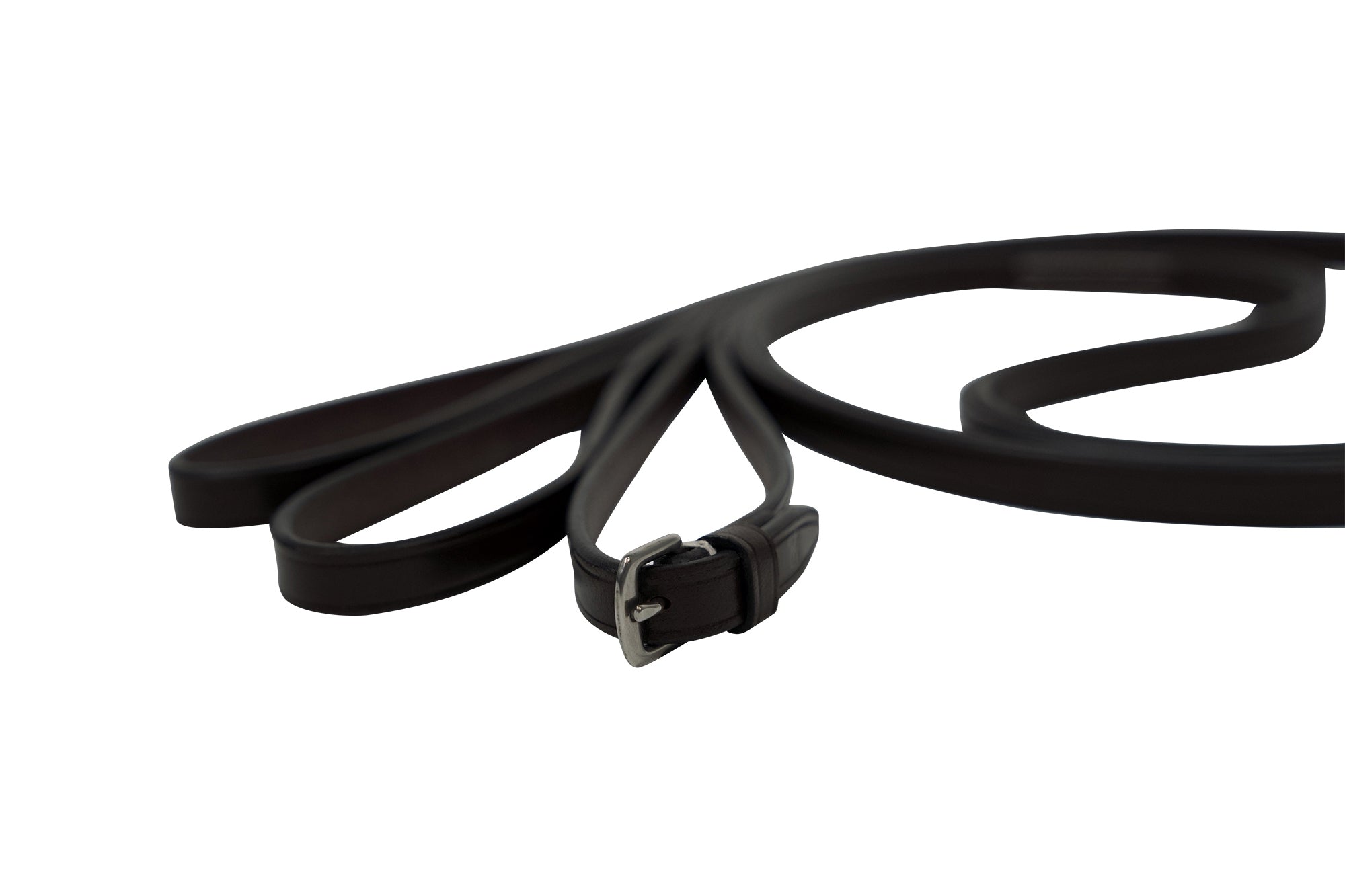 Huntley Equestrian Sedgwick Leather Draw Reins With Loop Ends
