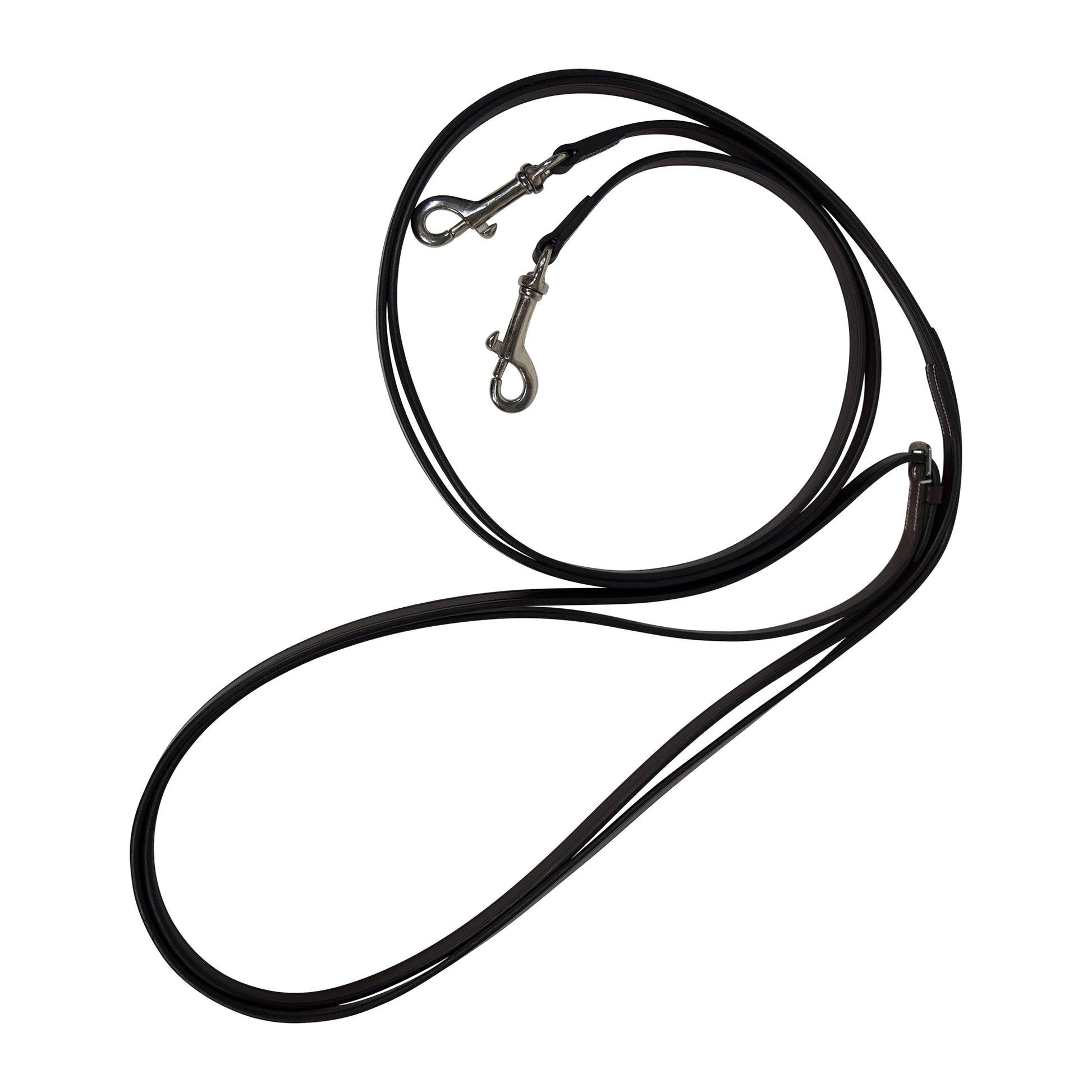Huntley Equestrian Sedgwick Leather Draw Reins With Snap Ends