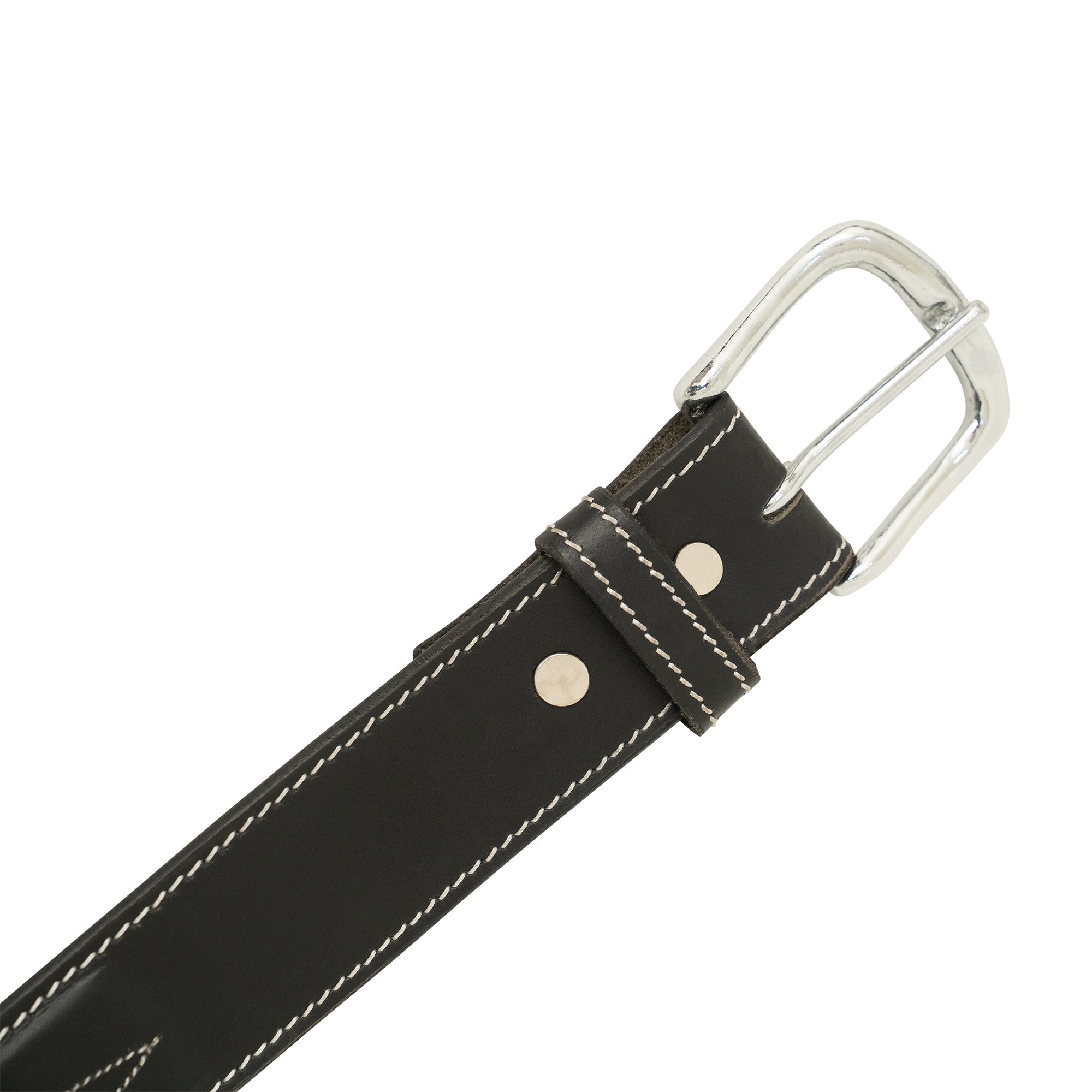 Huntley Equestrian Ladies Fancy Stitched 1.5" Wide Belt