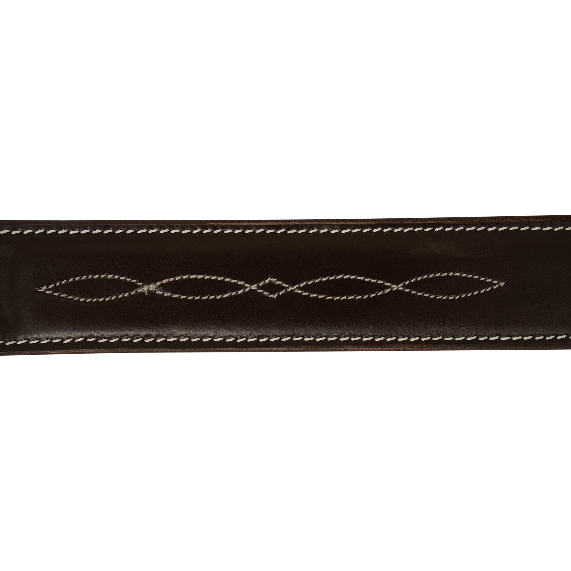 Huntley Equestrian Ladies Fancy Stitched 1.5" Wide Belt