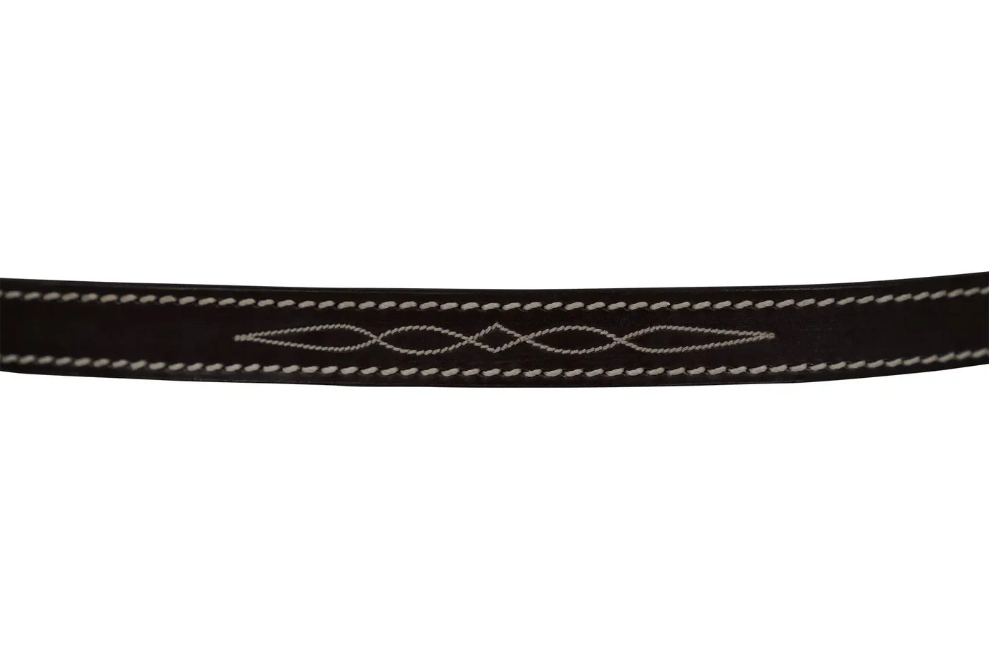 Huntley Equestrian Fancy Stitched Leather Pony Halter Replacement Crown