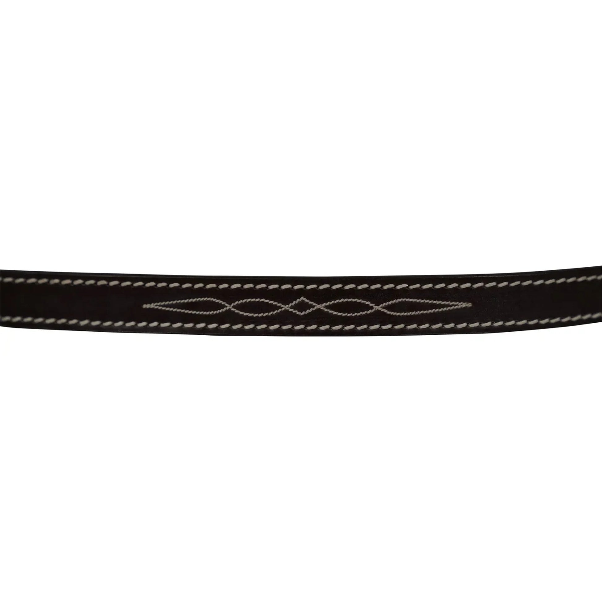 Huntley Equestrian Fancy Stitched Leather Pony Halter Replacement Crown