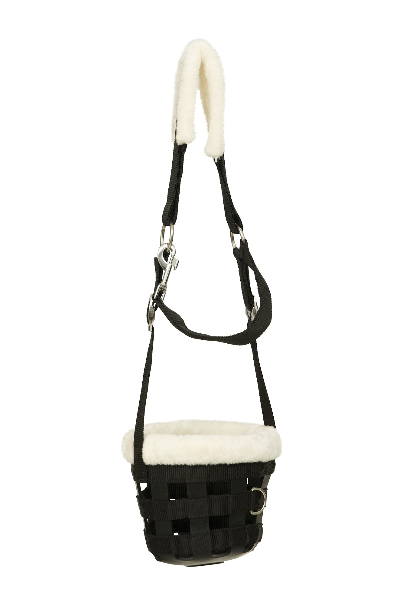 Huntley Equestrian Fleece Padded Nylon Grazing Muzzle