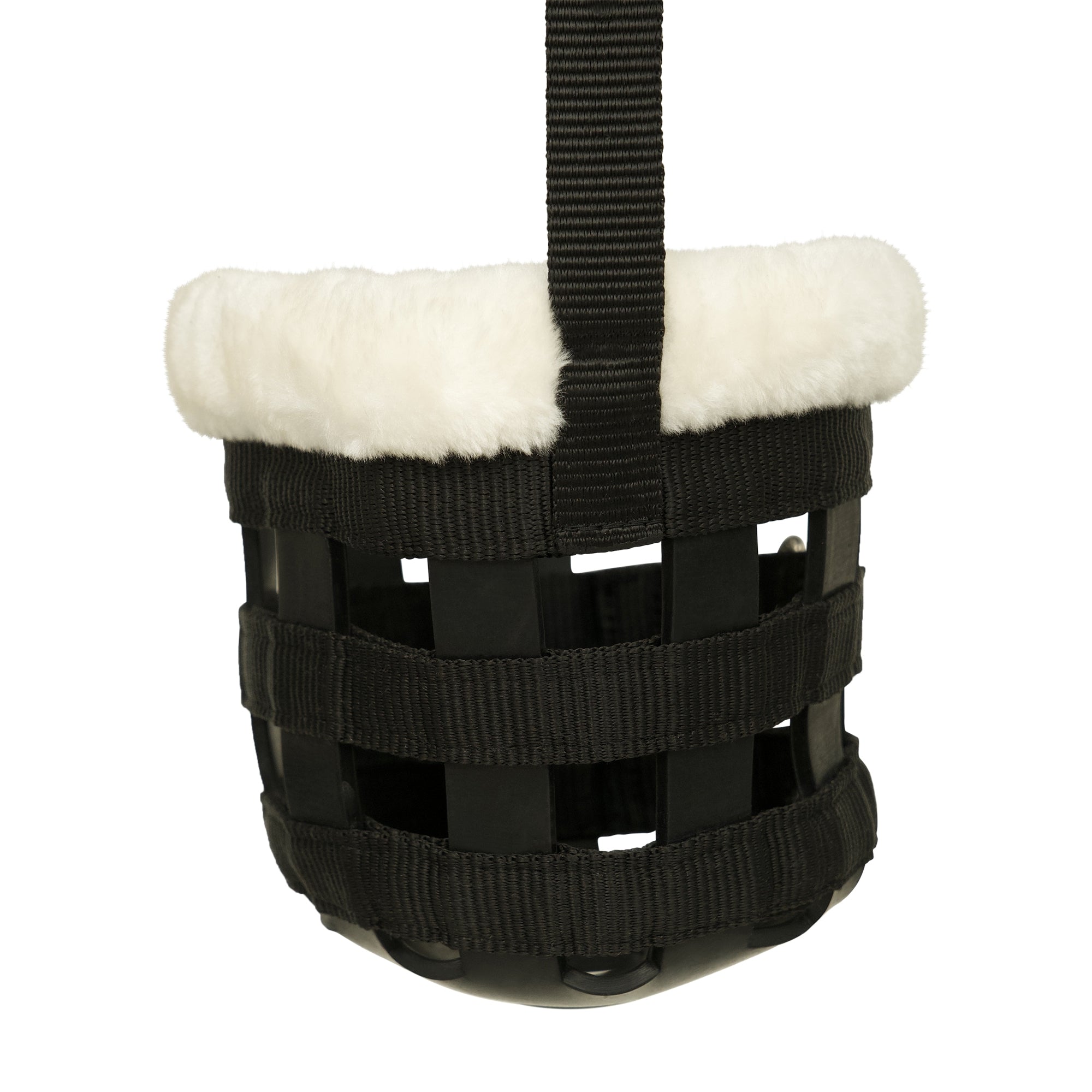 Huntley Equestrian Fleece Padded Nylon Grazing Muzzle