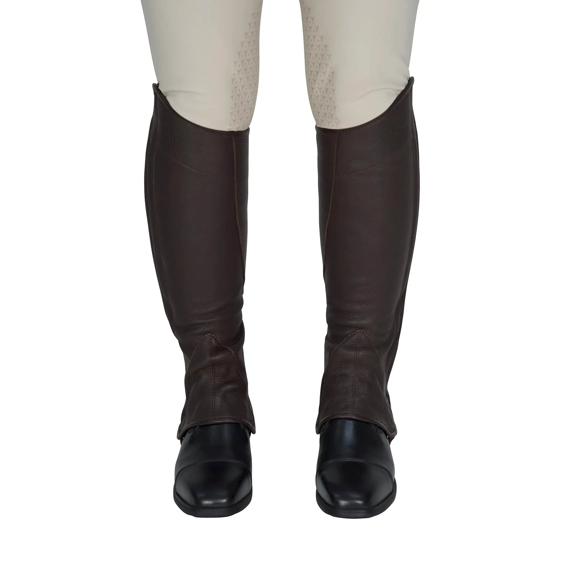 Grand Prix Elite Leather Half Chaps