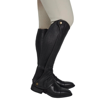 Grand Prix Elite Leather Half Chaps