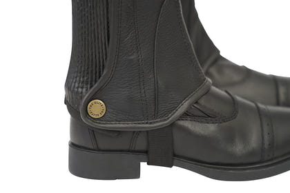 Grand Prix Kids Elite Leather Half Chaps