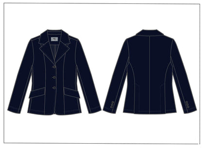 Grand Prix Ladies EQJ 3 Button NY Tech Show Coat