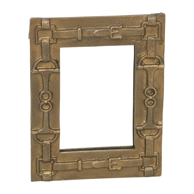 Huntley Equestrian Rectangle Mirror with Decorative Bits