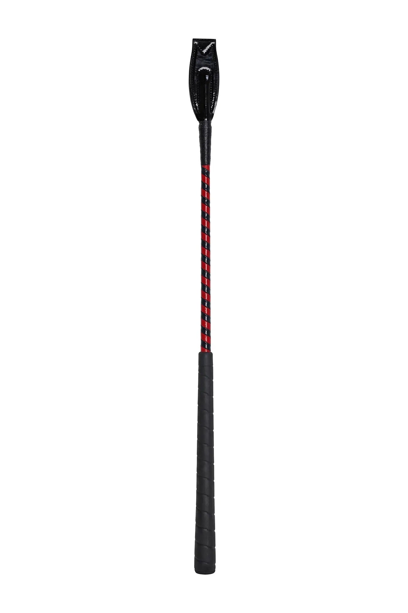 Huntley Equestrian Jumper Whip Two Tone Patent Cover