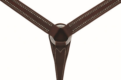 Weaver Tapered Leather Breast Collar Stockman