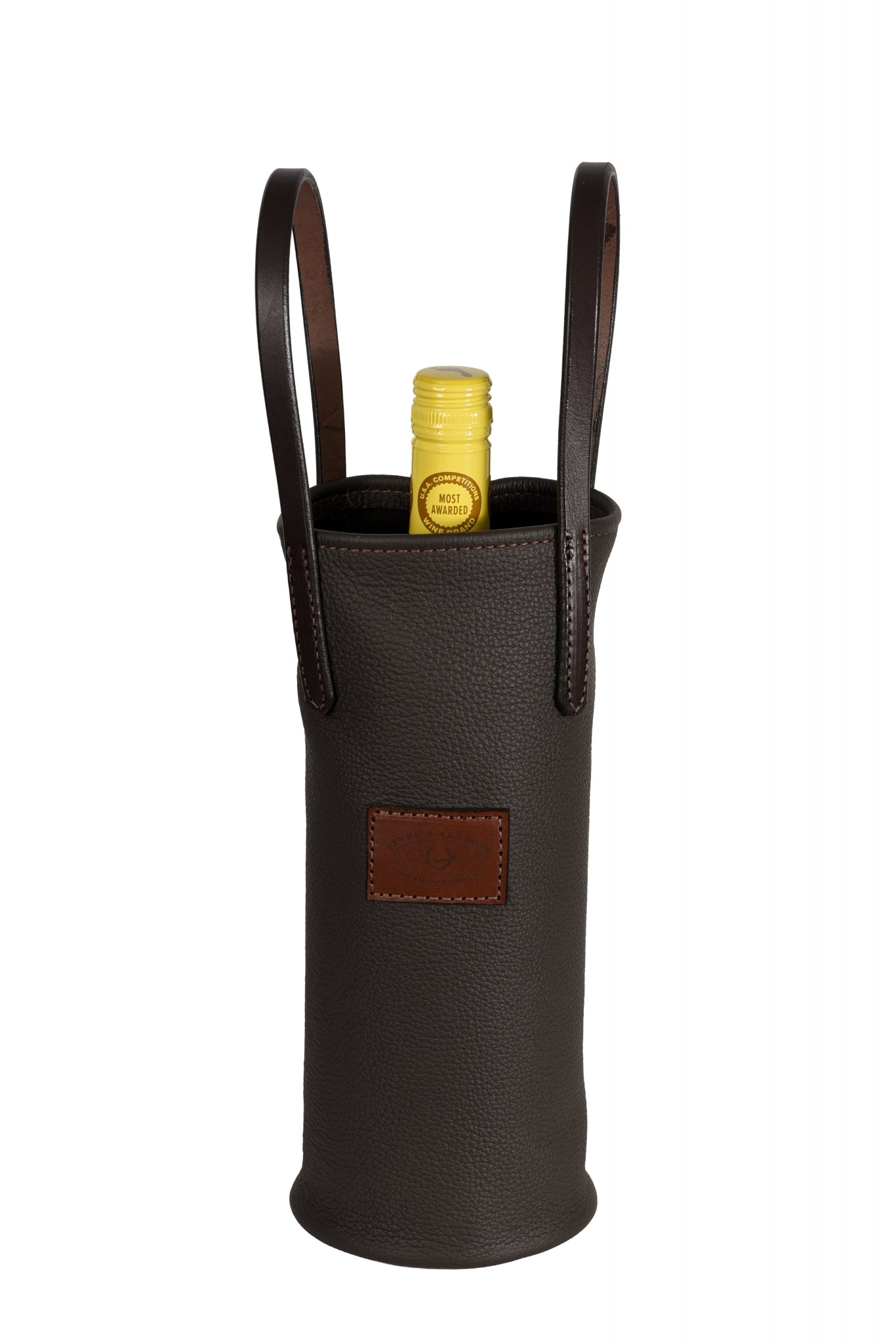 Perri's Leather Wine Carrier