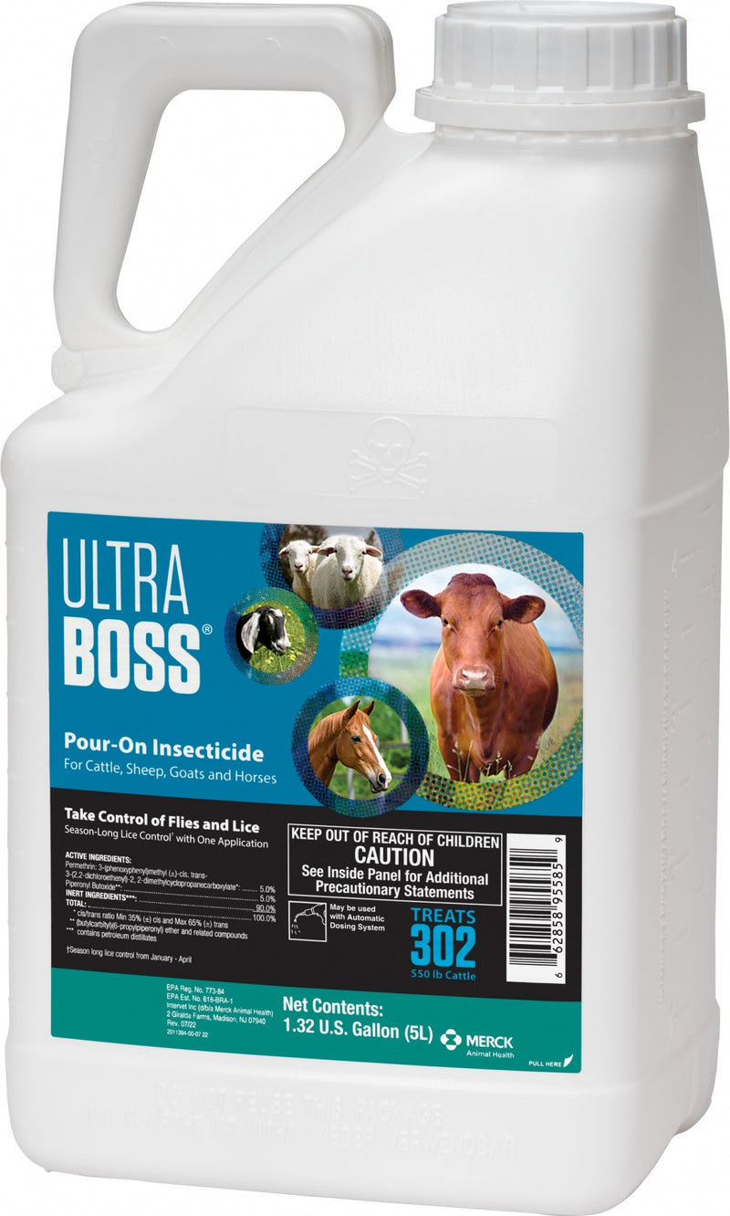 Ultra Boss Pour-On Insecticide For Cattle & Sheep