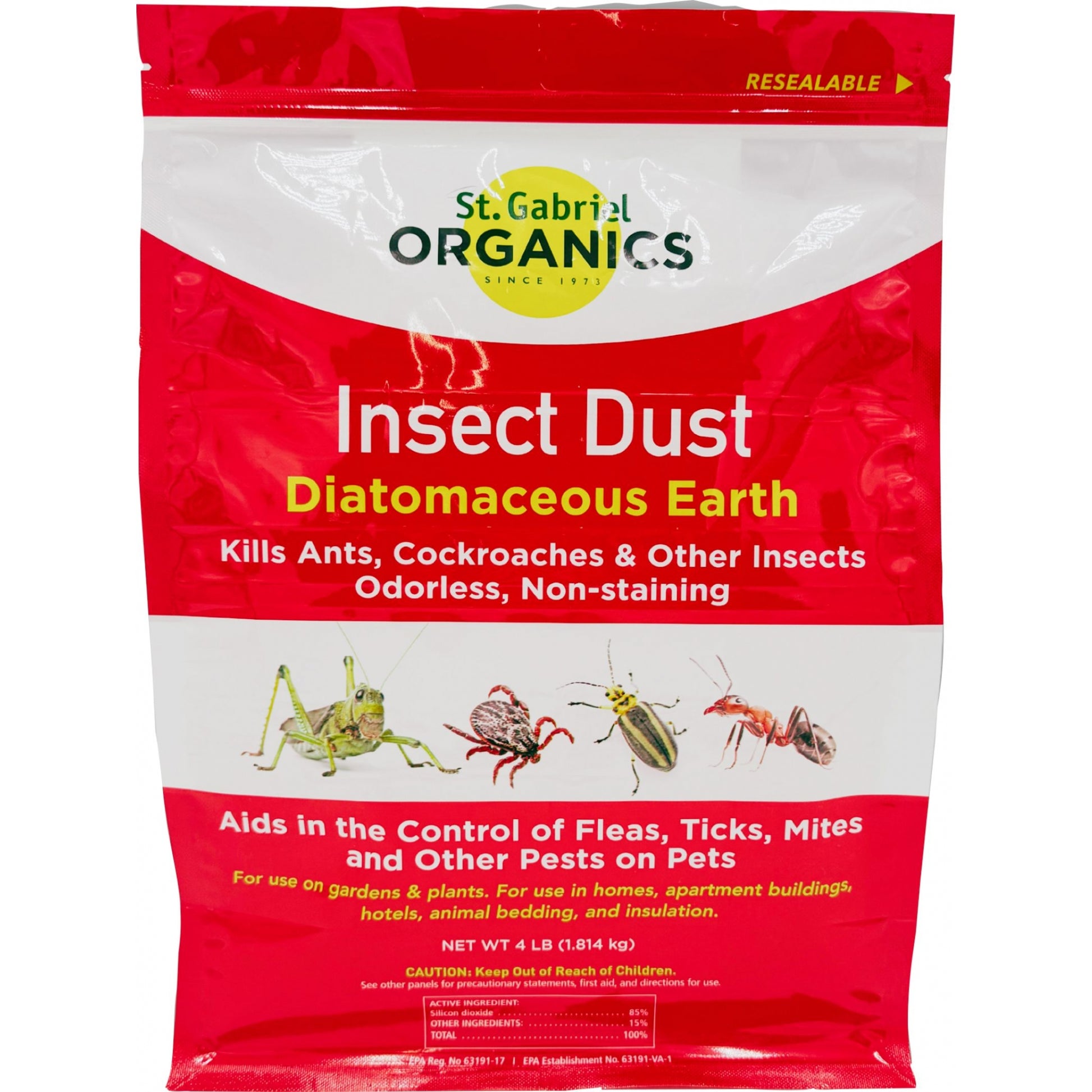 St. Gabriel Diatameacous Earth Insect Dust