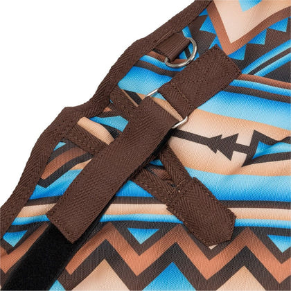Tough1 1200D Pony Painted Canyon Turnout Blanket with Snuggit