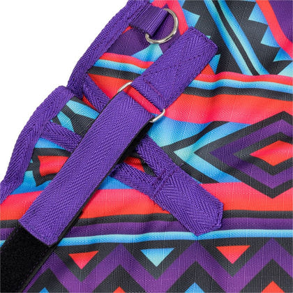 Tough1 1200D Pony Painted Canyon Turnout Blanket with Snuggit