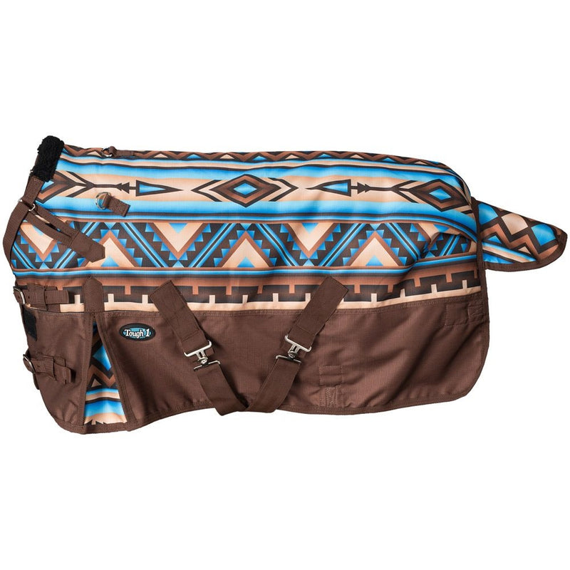 Tough1 1200D Mini Painted Canyon Turnout Blanket with Snuggit