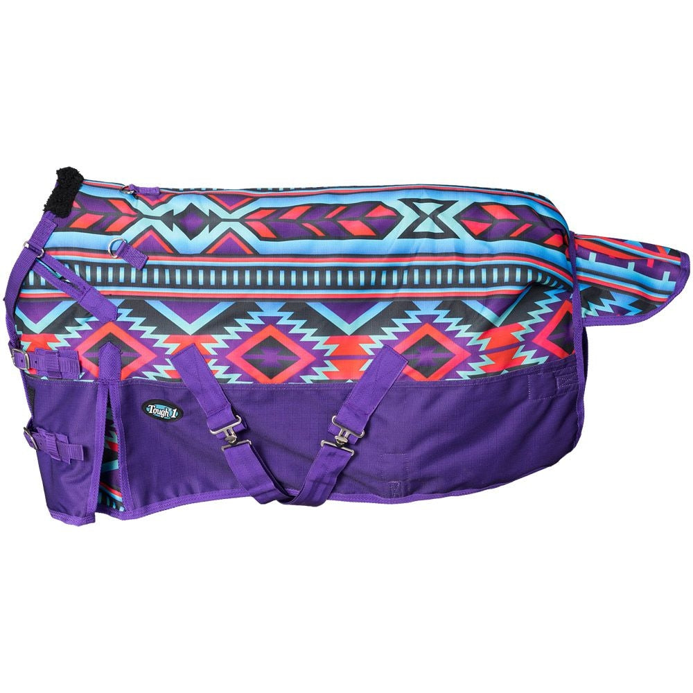 Tough1 1200D Mini Painted Canyon Turnout Blanket with Snuggit