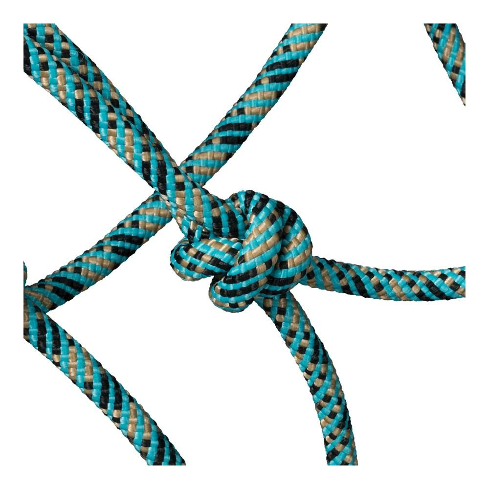 Tough1 Tri-Color Rope Halter with Lead