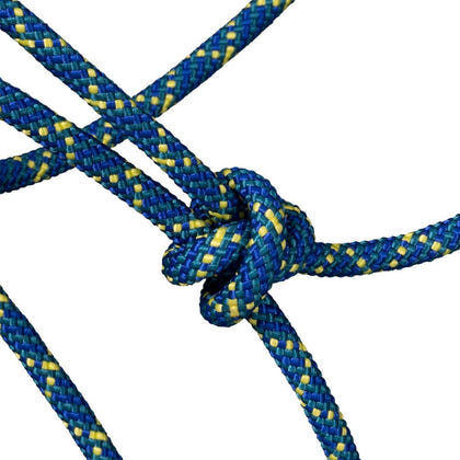 Tough1 Tri-Color Rope Halter with Lead