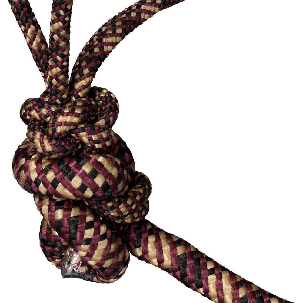 Tough1 Tri-Color Rope Halter with Lead