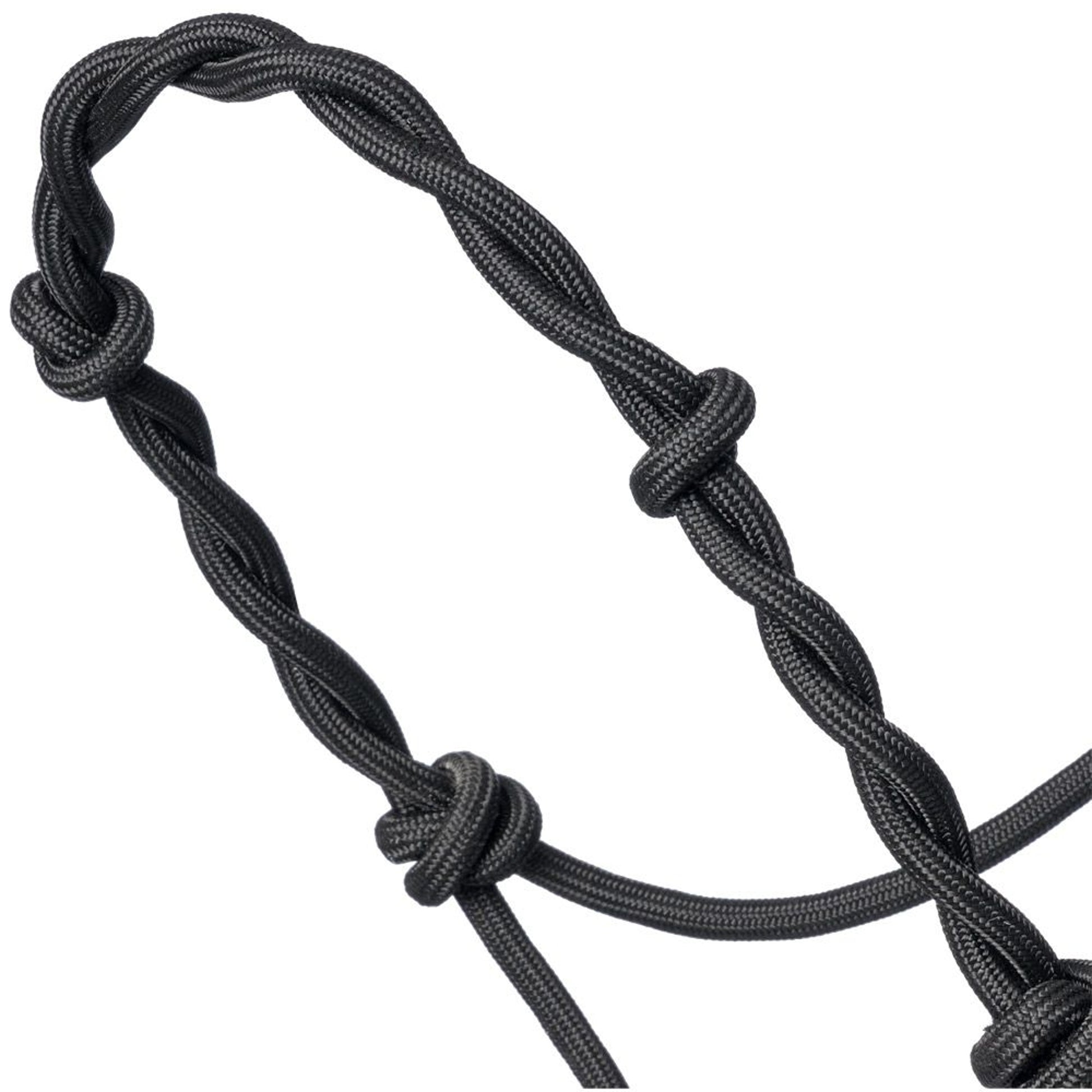 Tough1 Knotted Draft Rope Halter with Twisted Crown