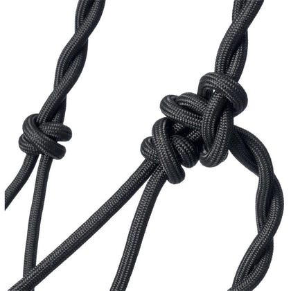 Tough1 Knotted Pony Rope Halter with Twisted Crown