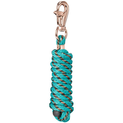 Tough1 Poly Lead Rope with Rose Gold Triggerbull Snap
