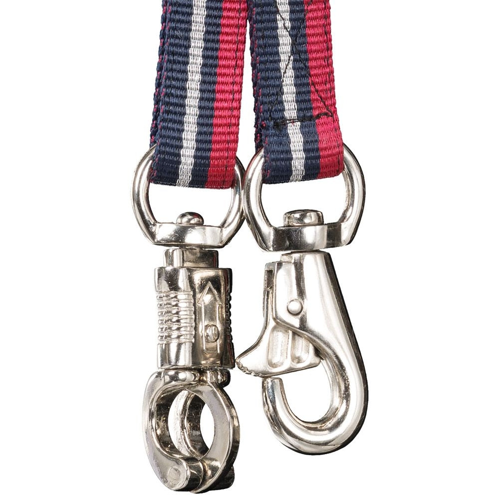 Tough1 Tri-Color Metallic Cross Tie