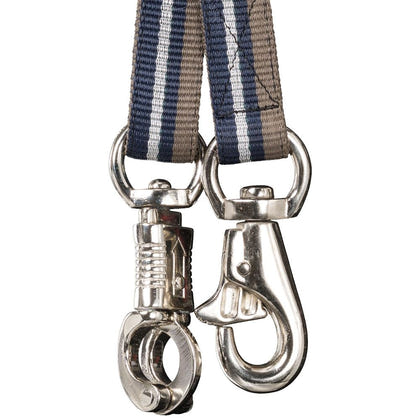 Tough1 Tri-Color Metallic Cross Tie